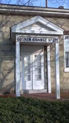 Goshen Grange Front Entry image. Click for full size.