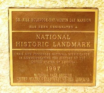“Sunnyhill Home” National Historic Landmark Plaque. Click for full size. “Sunnyhill Home” National Historic Landmark Plaque image. Click for full size.