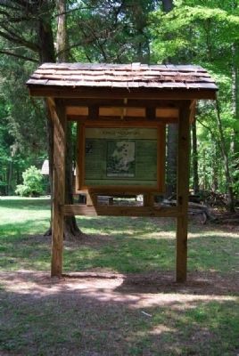 Welcome to Kings Mountain State Park Marker. Click for full size. Welcome to Kings Mountain State Park Marker image. Click for full size.