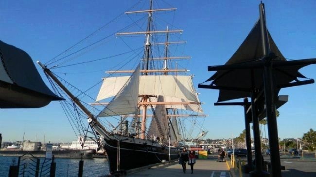 “Star of India” at the Maritime Museum of San Diego image. Click for full size.