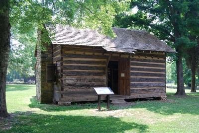Home Sweet Homeplace Marker<br>John Robert Patrick Cabin image. Click for full size.