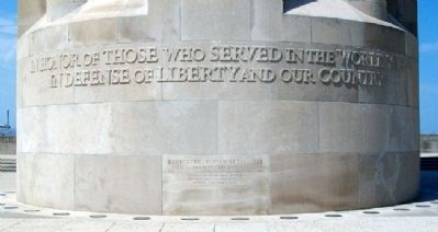 Liberty Memorial Marker image. Click for full size.