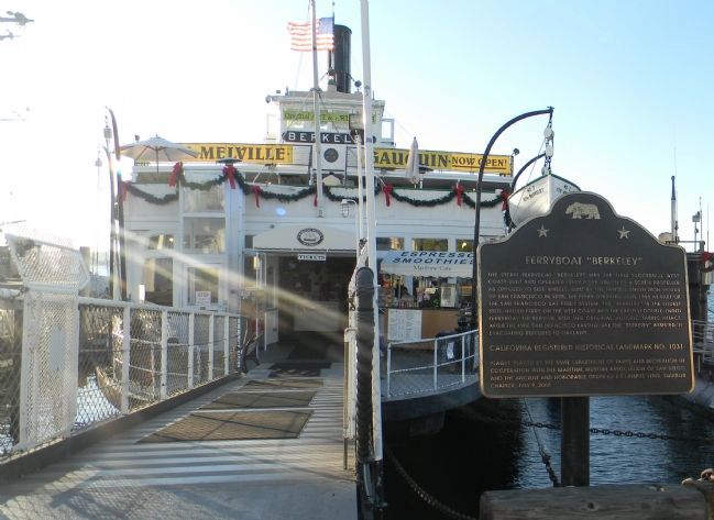 Ferryboat "Berkeley" and Marker image. Click for full size.