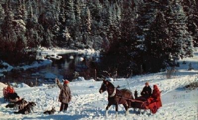 A One-Horse Open Sleigh image. Click for full size.