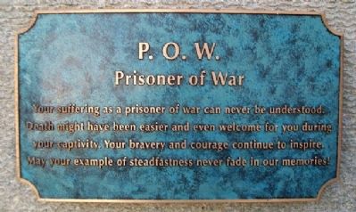 Prisoner of War Memorial Marker image. Click for full size.