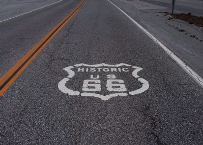 Historic Route 66 at Blue Cut image. Click for full size.
