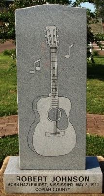 Robert Johnson Birthplace Marker image. Click for full size.