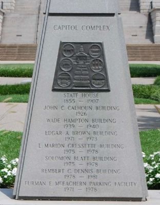 Capitol Complex Monument<br>South image. Click for full size.