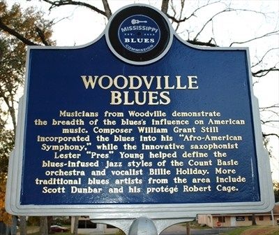 Woodville Blues Marker image. Click for full size.