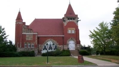 The V.A. Medical Center Chapel and Marker. Click for full size. The V.A. Medical Center Chapel and Marker image. Click for full size.