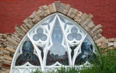 V.A. Medical Center Chapel Window image. Click for full size.