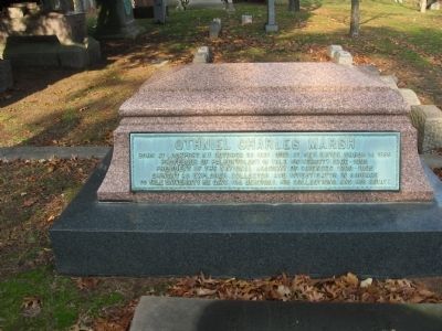 Othniel Charles Marsh Marker. Click for full size. Othniel Charles Marsh Marker image. Click for full size.