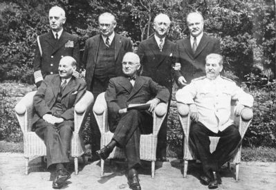 Potsdam Conference image. Click for full size.