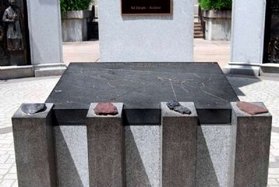 African-American History Monument<br>Center Display Detail image. Click for full size.