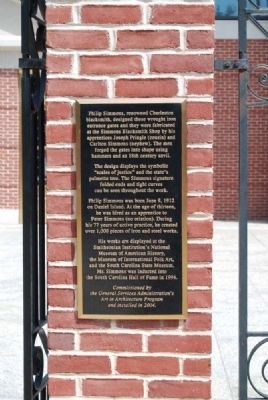Philip Simmons Marker image. Click for full size.