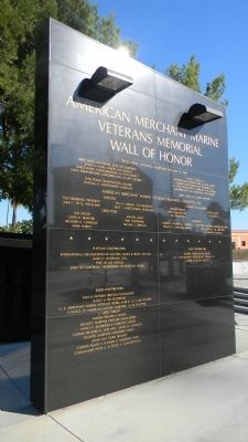 Wall of Honor Marker. Click for full size. Wall of Honor Marker image. Click for full size.