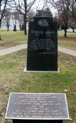 Tuskegee Airmen Memorial image. Click for full size.