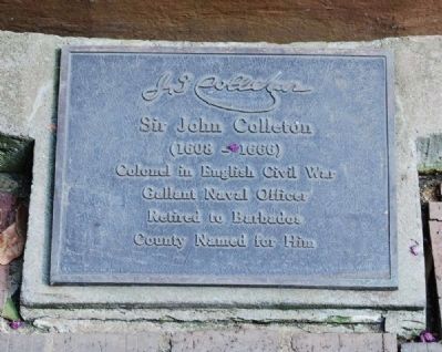 Sir John Colleton Marker image. Click for full size.