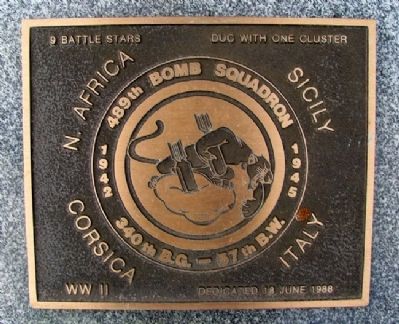 489th Bomb Squadron Marker image. Click for full size.