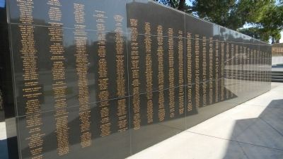 Wall of Honor. Click for full size. Wall of Honor image. Click for full size.