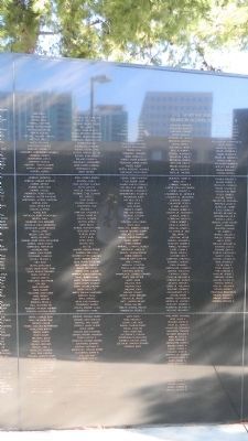 Wall of Honor. Click for full size. Wall of Honor image. Click for full size.