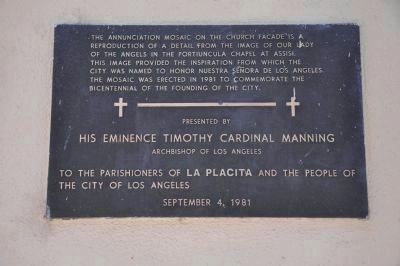 Timothy Cardinal Manning Marker image. Click for full size.