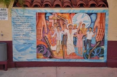 Matthew 28:19-20 Mural image. Click for full size.