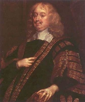 Edward Hyde, 1st Earl of Clarendon<br>18 February 1609 – 9 December 1674 image. Click for full size.