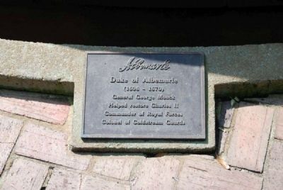 Duke of Albemarle Marker image. Click for full size.