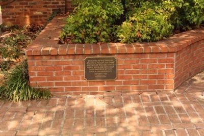 Memorial Fountain WW II Marker. Click for full size. Memorial Fountain WW II Marker image. Click for full size.
