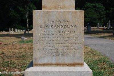 Benjamin Franklin Randolph Monument. Click for full size. Benjamin Franklin Randolph Monument image. Click for full size.