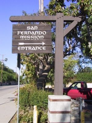 San Fernando Mission. Click for full size. San Fernando Mission image. Click for full size.