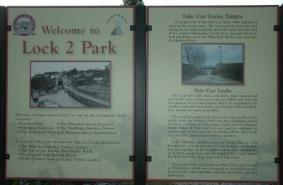 Lock 2 Park Marker - Front Side image. Click for full size.