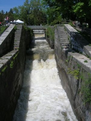 Side-Cut Locks as Spillway image. Click for full size.