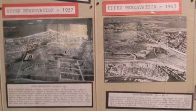 Fort MacArthur Museum: aerial photos of San Pedro installations in 1937 &1943 image. Click for full size.