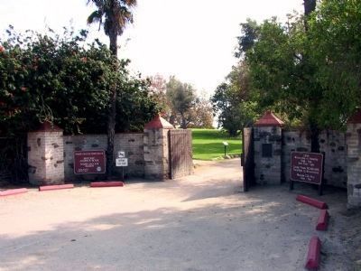 Entrance to Adamson House State Park. Click for full size. Entrance to Adamson House State Park image. Click for full size.