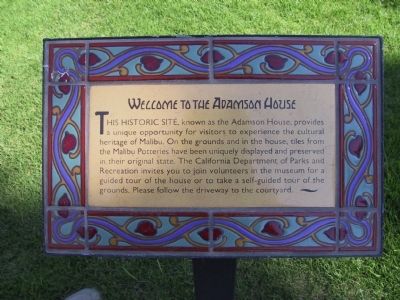 Welcome to the Adamson House image. Click for full size.