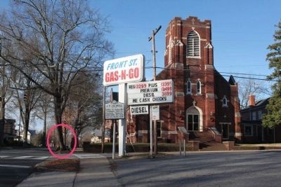 Mitchell College Marker MISSING image. Click for full size.