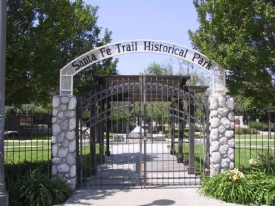 The Former Santa Fe Trail Hisorical Park image. Click for full size.