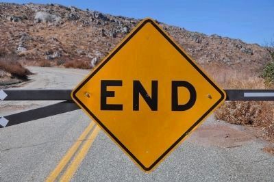 The "End" of California Avenue image. Click for full size.