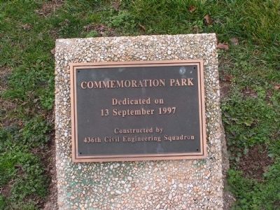 Commemoration Park Marker image. Click for full size.