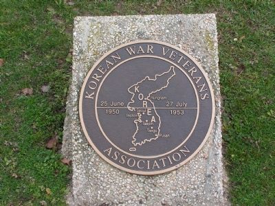 Korean Veterans Association Marker image. Click for full size.