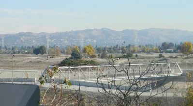 View of the San Gabriel Valley from the Marker site. Click for full size. View of the San Gabriel Valley from the Marker site image. Click for full size.