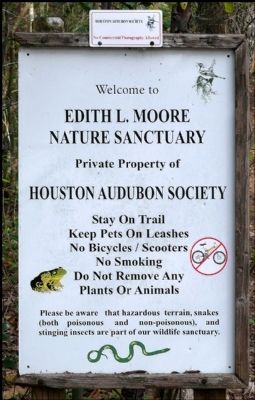 Audubon Society Nature Sanctuary Sign image. Click for full size.