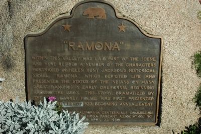 "Ramona" Marker image. Click for full size.