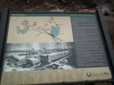 Pelham Mill Marker. Click for full size. Pelham Mill Marker image. Click for full size.