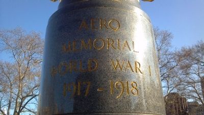 Aero Memorial Pillar Marker image. Click for full size.