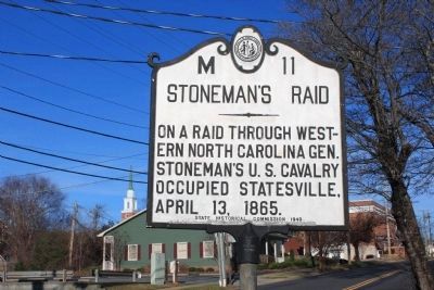 Stoneman's Raid Marker image. Click for full size.
