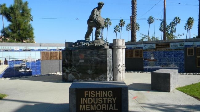 Fishing Industry Memorial. Click for full size. Fishing Industry Memorial image. Click for full size.