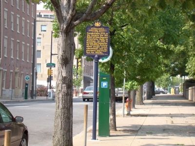Pennsylvania Abolition Society Marker. Click for full size. Pennsylvania Abolition Society Marker image. Click for full size.